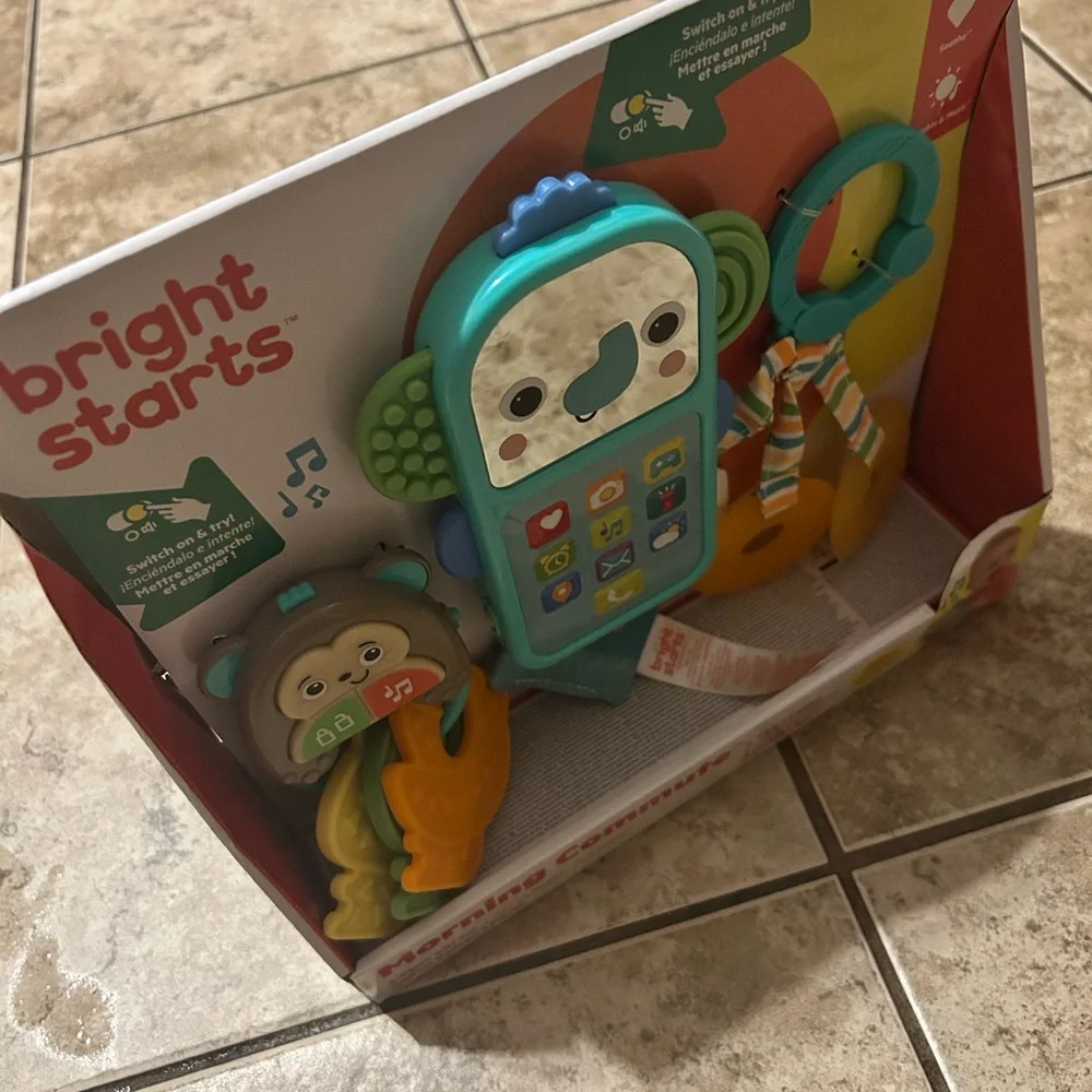 Bright Starts Morning Commute Learning Toy Set -‎ Blue and Orange